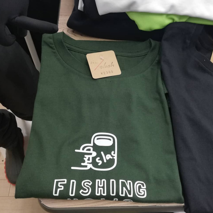 かめや釣具様で販売しているプリントTシャツ