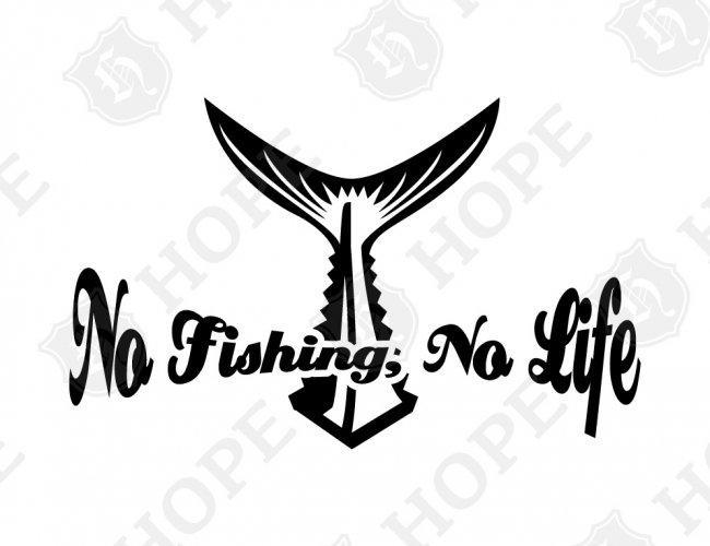 マグロの尾びれとNo Fishing, No Life